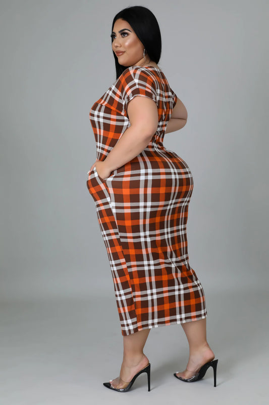 Casual Affairs Striped Dress