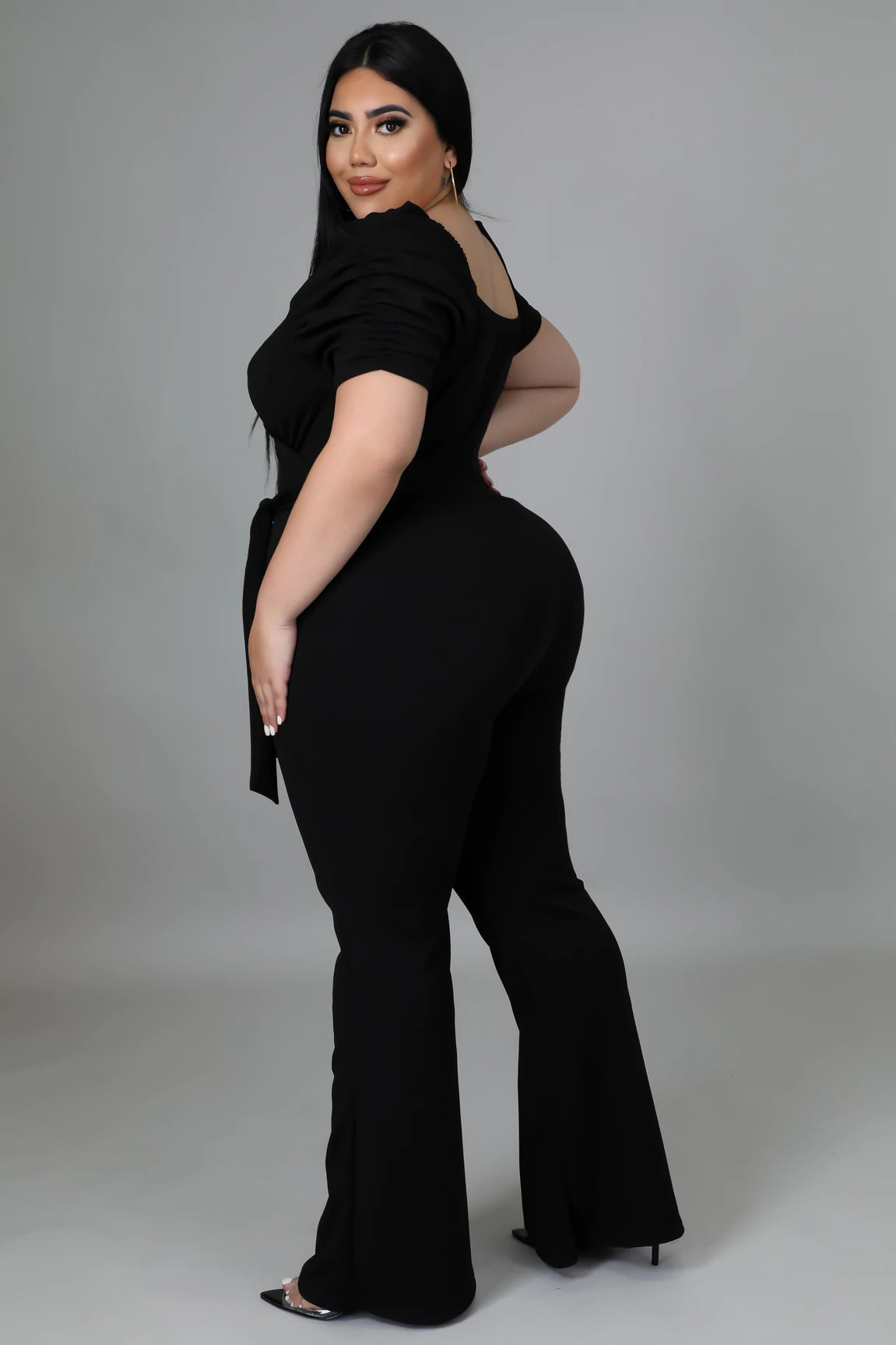 Fleeting Kisses Stretchy Jumpsuit