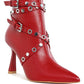 Jaunts Eyelets & Studs Harness Ankle Boots