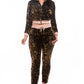 SEXY SEQUIN TWO PIECE PANT SET