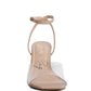 Twinkle Clear Block Heel Sandal