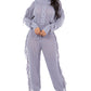 LONG SWEATER PANTS SET