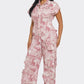 Pink Whisper Tie-Dye Jumpsuit