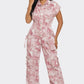 Pink Whisper Tie-Dye Jumpsuit