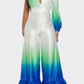 Ocean Satin Ombre Jumpsuit