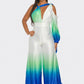 Ocean Satin Ombre Jumpsuit