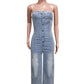 WOMEN FASHION DENIM JUMPSUIT