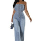 WOMEN FASHION DENIM JUMPSUIT