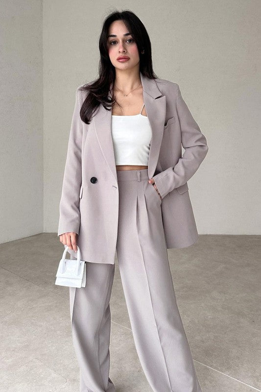 WOMEN FASHION BLAZERS SUIT SET