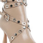 Jaunts Eyelets & Studs Harness Ankle Boots