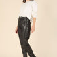 Vegan leather pants