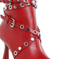 Jaunts Eyelets & Studs Harness Ankle Boots