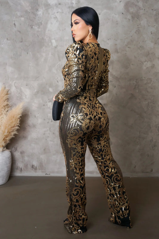 Sequin Jumpsuit