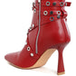 Jaunts Eyelets & Studs Harness Ankle Boots