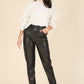 Vegan leather pants