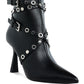 Jaunts Eyelets & Studs Harness Ankle Boots